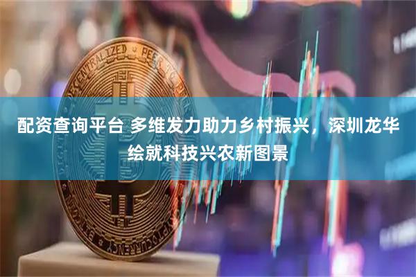 配资查询平台 多维发力助力乡村振兴，深圳龙华绘就科技兴农新图景